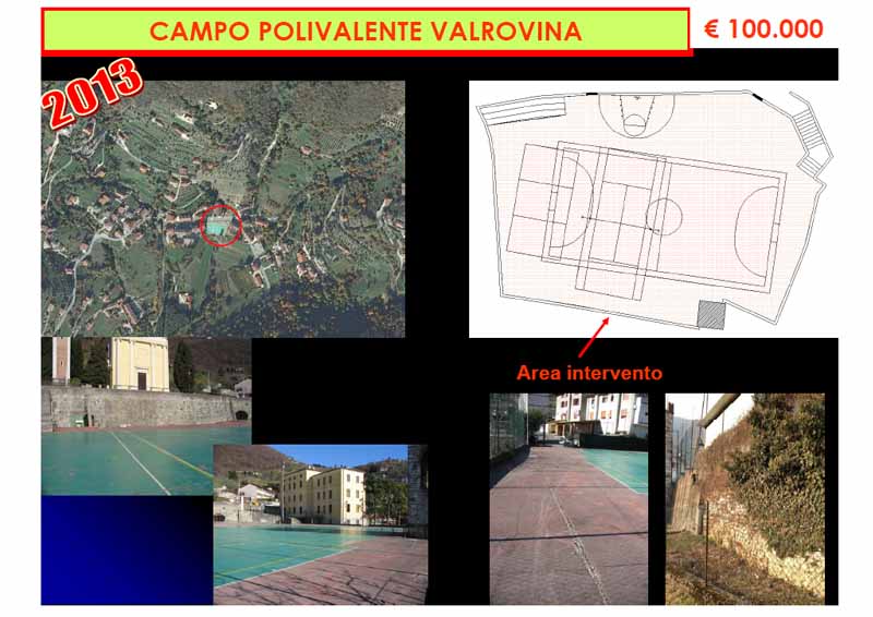 Campo polivalente Valrovina