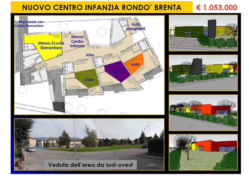 Nuovo Centro infanzia Rondò Brenta