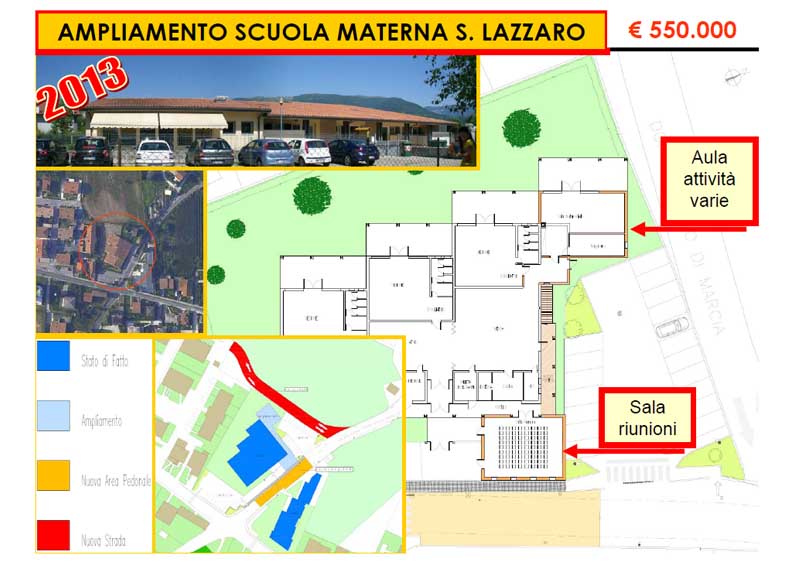 Ampliamento Scuola materna San Lazzaro