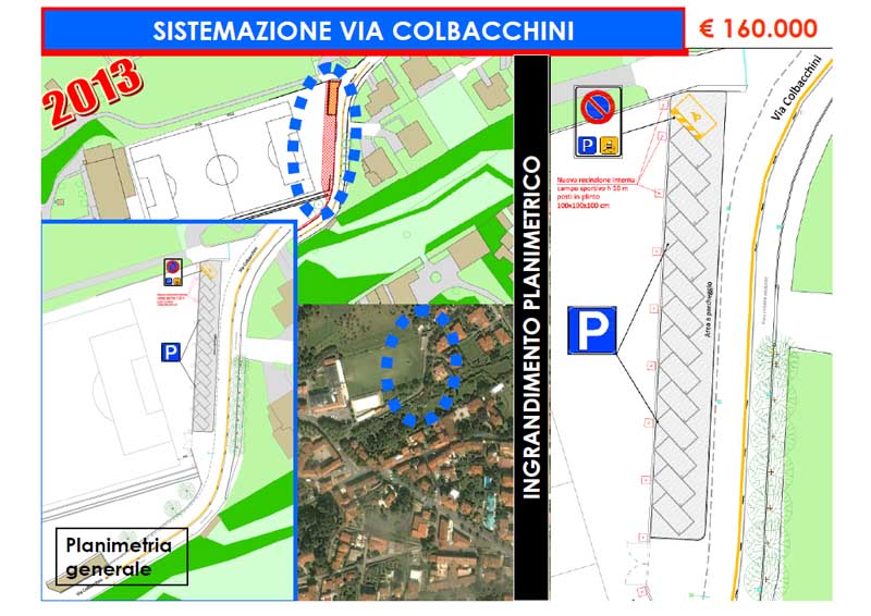 Sistemazione Via Colbacchini