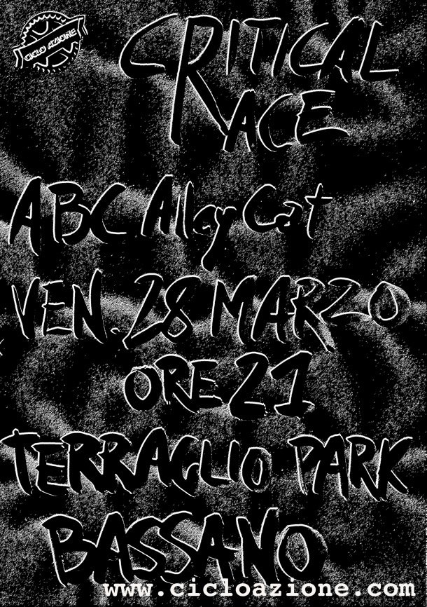 criticalRace volantino