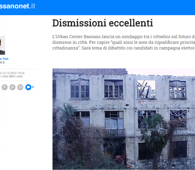 Dismissioni eccellenti – Bassanonet