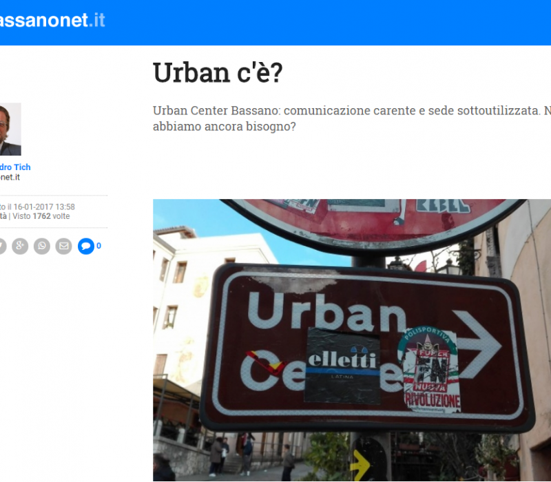 Urban c’è? – Bassanonet
