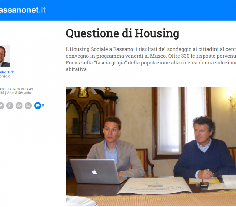 Questione di Housing – Bassanonet