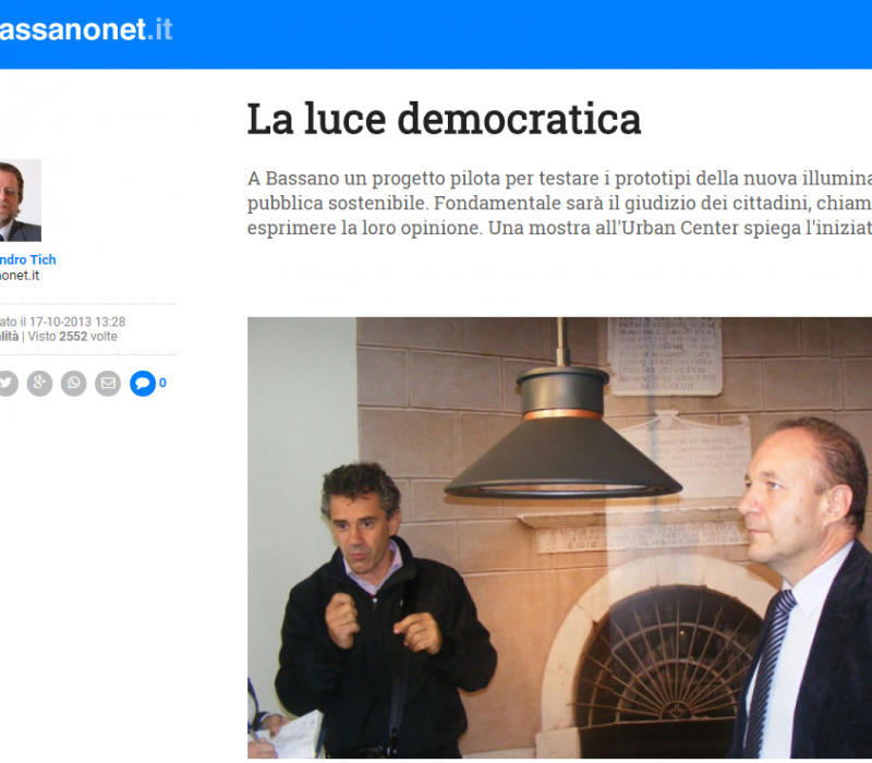 La luce democratica – Bassanonet