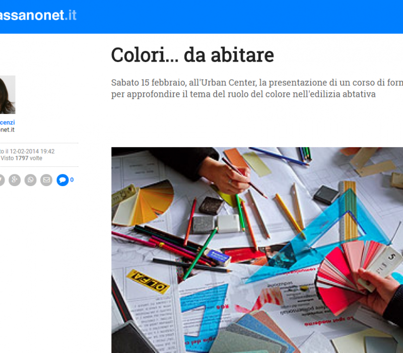 Colori… da abitare – Bassanonet