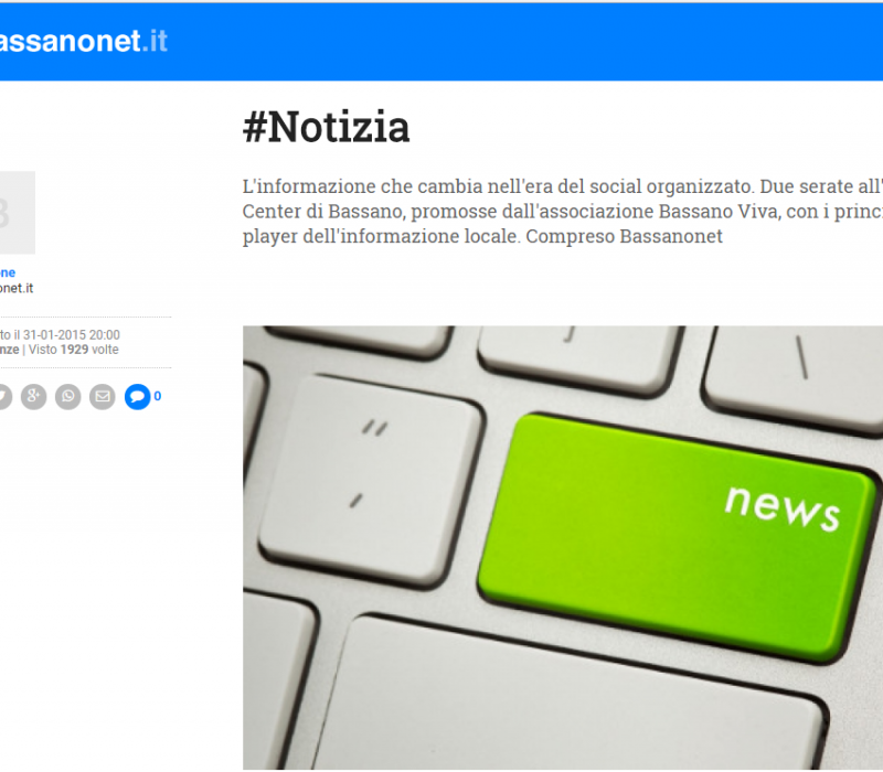 #Notizia – Bassanonet