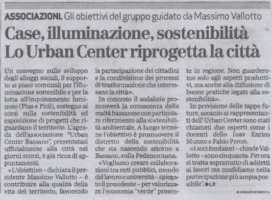 Case, illuminazione, sostenibilità. Lo Urban Center riprogetta la città – Giornale di Vicenza